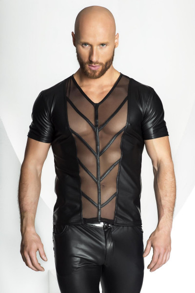 Noir Handmade: Wetlook-Shirt, schwarz - vergleichen und günstig kaufen Noir Handmade: Wetlook-Shirt, schwarz - vergleichen und günstig kaufen